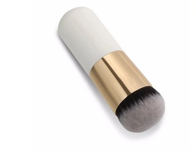 Makeup Brush   Flat Foundation, Blush, Contour & Powder Cosmetic Tool