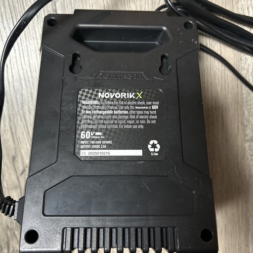 Novorikx 60v Battery Charger - Picture 2 of 2