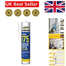 300ml Everflex 175 Acrylic Sealant – Waterproof for Indoor/Outdoor Use