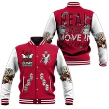 Real One Move In Silence Hiphop Trending Personalized HFN Baseball Jacket