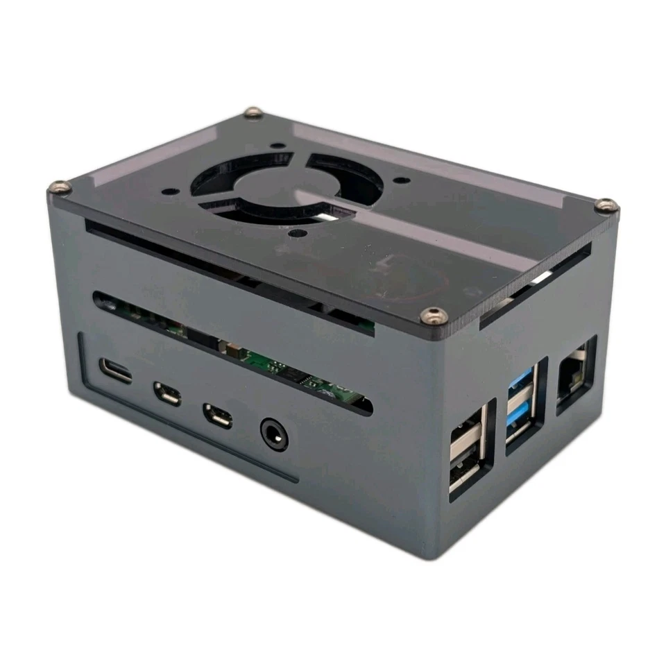 Pi-Hole PoE-Raspberry Pi 4B 1Gb, 2Gb, 4Gb RAM + PoE HAT w/case, PRE-INSTALLED - Image 3 of 4
