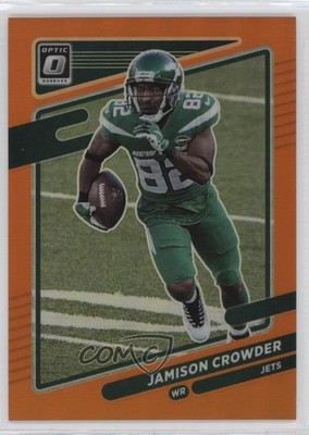 2021 Panini Donruss Optic Orange Prizm 178/199 Jamison Crowder #71 0sm9