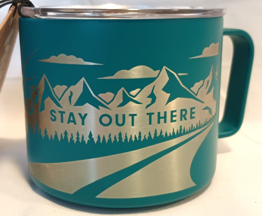 MiiR Camp Cup 8oz Altra Mountain Logo Double Insulated Vacuum