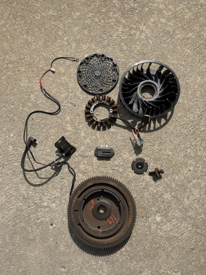 #ad Complete Kohler Courage 20hp SV600 Flywheel Fan and Charging Ignition System $140.00