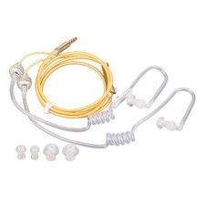 Air Tube Earbuds Ergonomic Radiation Free Noise Reduction Portable Binaural