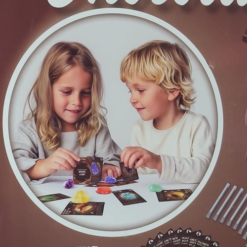 Gamerside chocolate gemstone dig kit dig up 12 unique genuine gems digging kit - Picture 9 of 11