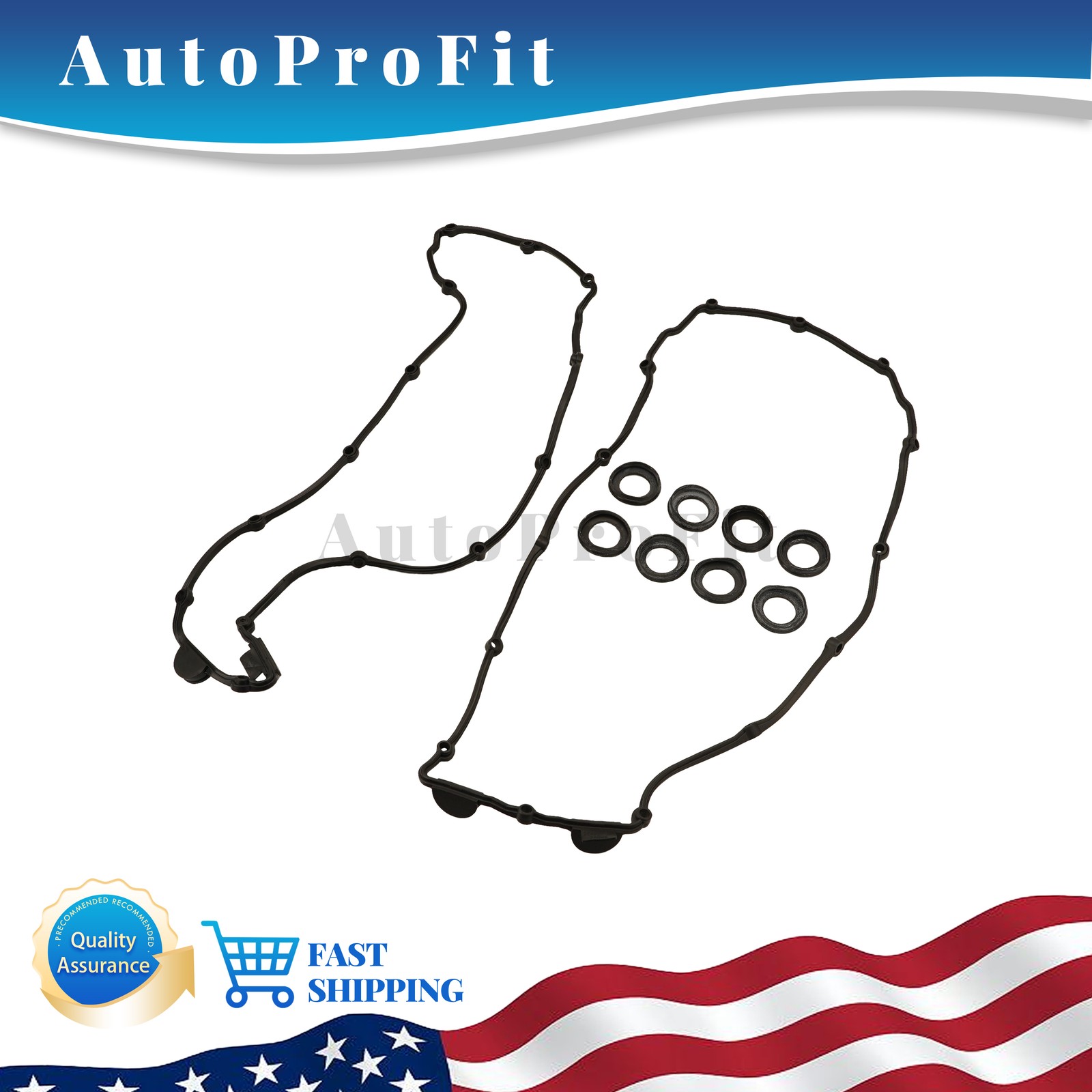 NEW For Maserati Quattroporte GranTurismo Valve Cover Gasket Set 264986 264987