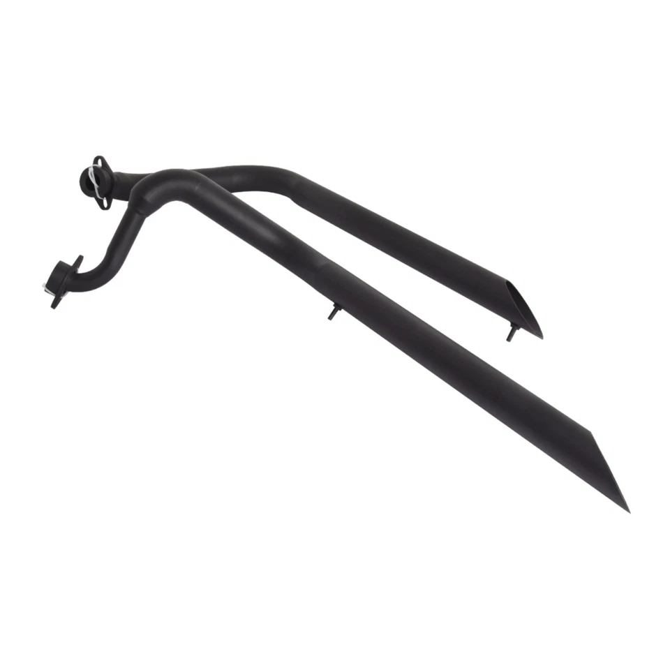 Silenciador de ajuste para sistema de tubos de escape preto Yamaha Virago750 1100 XV750 XV1100/S - Imagem 4 de 4