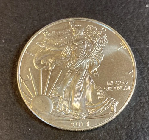 2014 American Eagle Silver 1 oz Brilliant Uncirculated .999 Silver