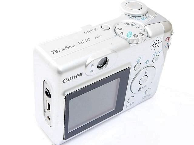Canon PowerShot A530 5.0MP Digital Camera - Silver for sale