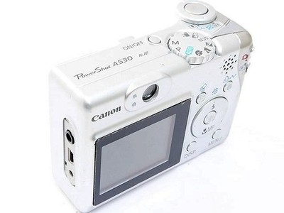 Canon PowerShot A530 5.0MP Digital Camera - Silver for sale