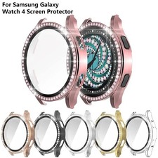 Fr Samsung Galaxy Watch 5 4 40mm 44mm Case Cover Silicone Sport Wrist Band Strap
