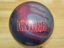 NIB 14# Hammer Anger Solid Bowling Ball - 14.3/3-4" Pin/2.50oz TW