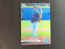 Shun Yamaguchi 2020 Topps HD 3D Rookie RC SSP Shortprint Toronto Blue Jays C25