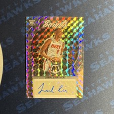 2022-23 Panini Mosaic Rookie Scripts Prizm Autograph Jamal Cain #RS-CAI Heat NBA