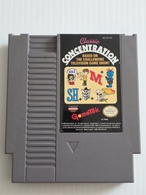 Classic Concentration Nintendo NES With Box Works