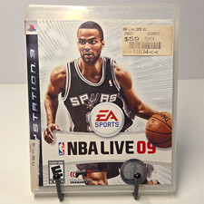 EA Sports NBA Live 09 (Sony PlayStation 3, PS3, 2008) E Online Play w/ Manual 