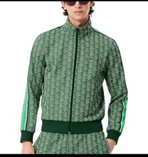 Lacoste Man Sweatshirt Fullzip Poly/Cotton Jacquard Art. SH1368 Mod. Paris - 2 -