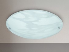 INEL Deckenleuchte Mit GX53 Fassung & Inkl. LED – Chrom Matt, 90 Mm Durchmesser, 420 Lumen | Energieeffizient & Platzsparend