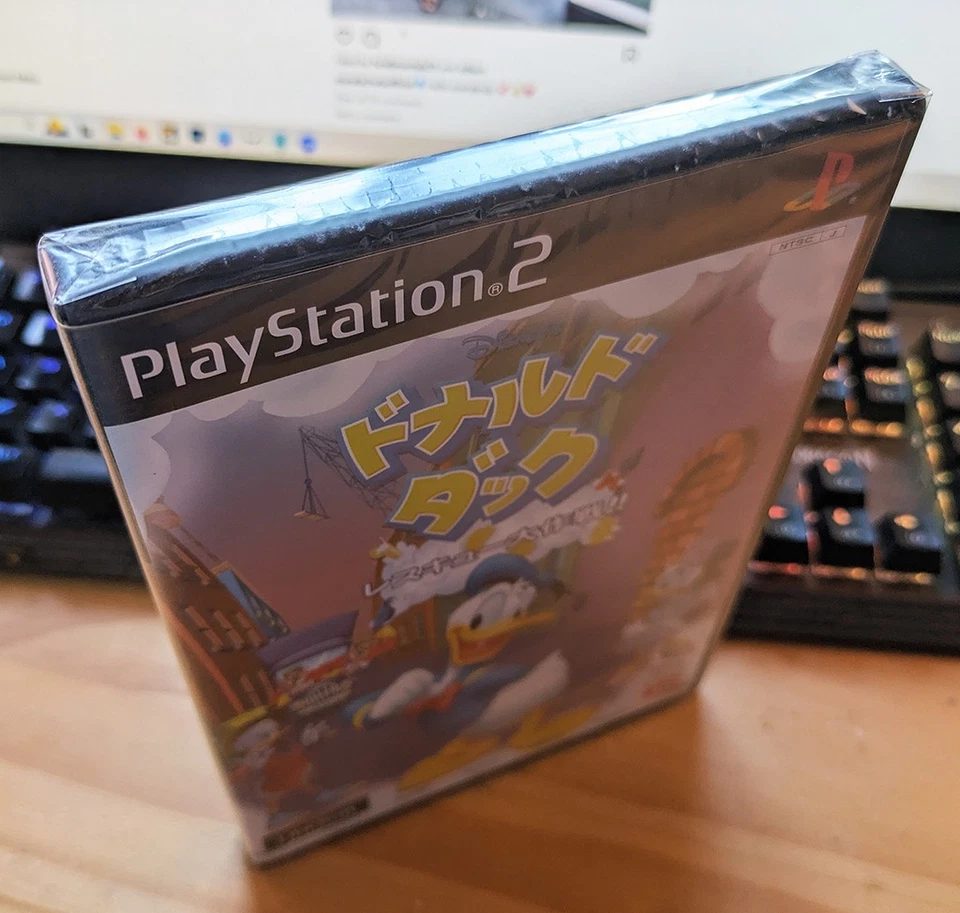 PS2 PlayStation 2 Disney Donald Duck Goin Quackers Japan NEW US Seller - Image 3 of 4