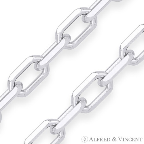 Collar de cadena de plata esterlina italiano .925 Italia corte en D de 1,6 mm - Imagen 2 de 2