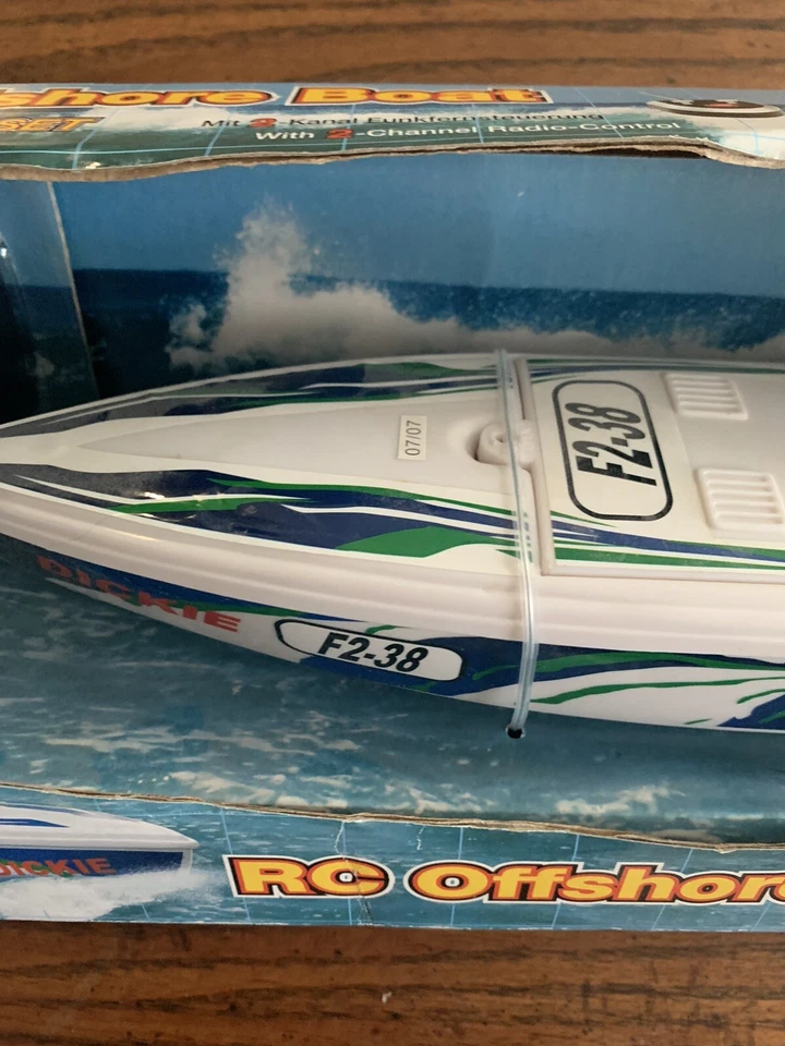 DICKIE BOAT RC OFFSHORE Made in Germany By Dickie New In Box - Image 2 of 4