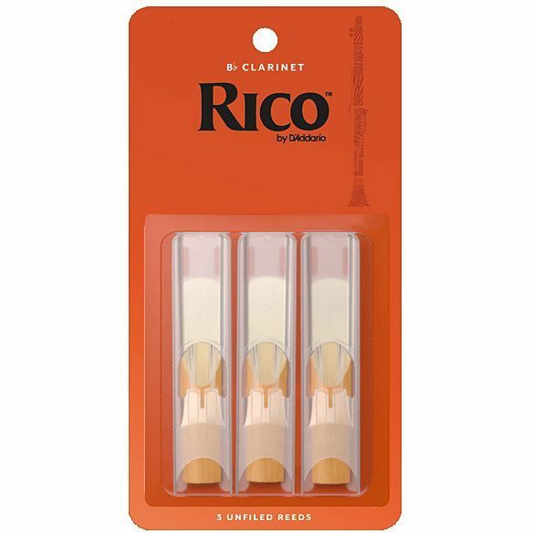 Blätter DAddario Rico Bb-Кларнет 3,0, 3 штуки, Blättchen NEU