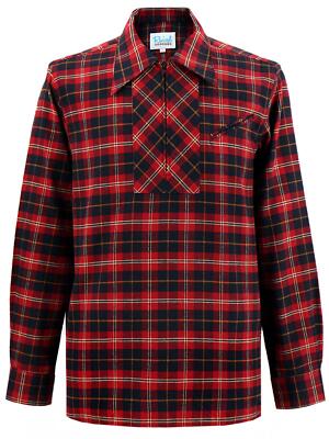 【special!!】50s print flannel shirt Super Special 50s Print Flannel Shirt - High Color