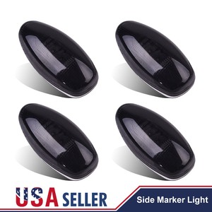 2-Amber-2-Red-Side-Fender-Marker-Dually-Bed-LED-Light-For-99-12-CHEVY-GMC-Sierra