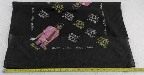 1980er seltene Version Michael Jackson Thriller Konzert Schal mit Handschuh - Bild 9 von 9