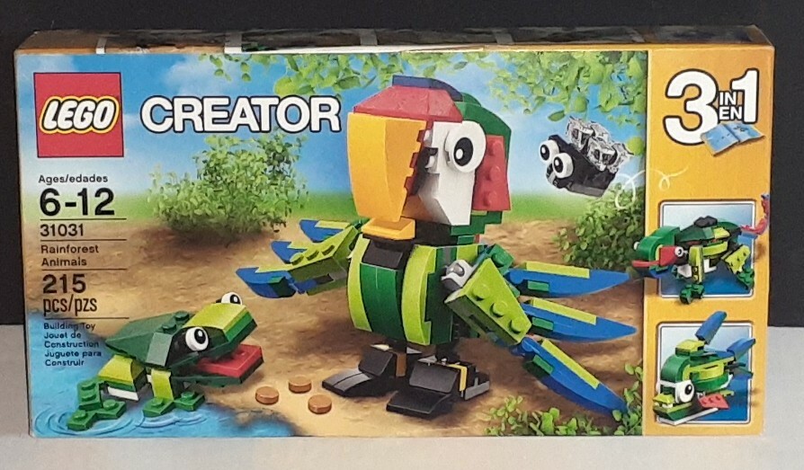 lego creator 31031 rainforest animals