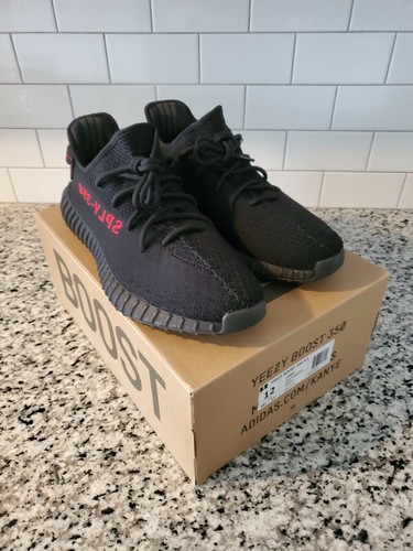 yeezy 350 v2 bred size 12
