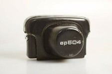 Vintage ep504 Black Leather Camera Case