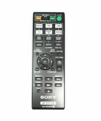 Original Fernbedienung RM-ADU079 für Sony Audio System DAV-DZ740 DAV-TZ210