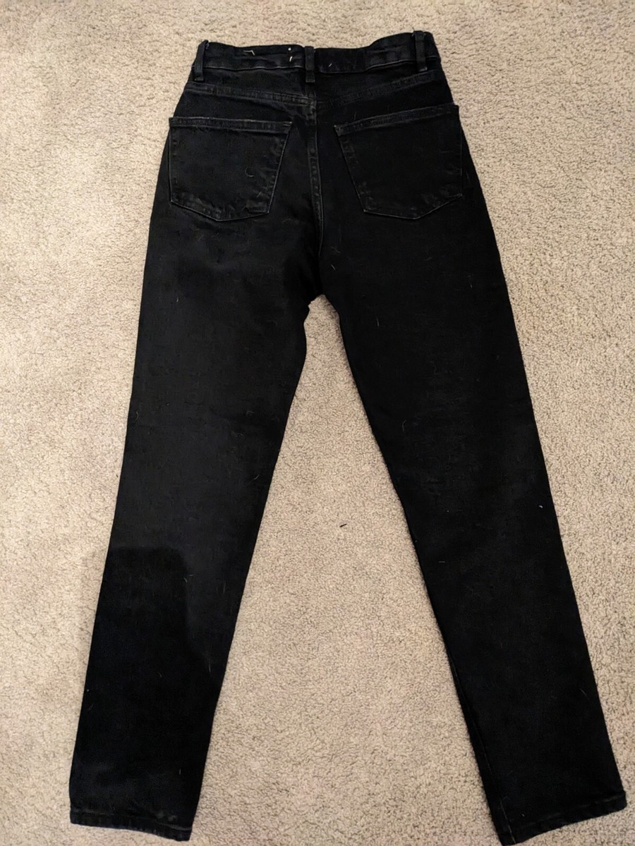 Zara Jeans Black High Rise Size 34/ US NWT 6045/332