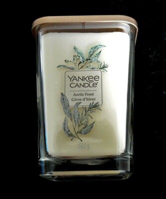 Yankee Candle  Elevation   Arctic Frost   552g     2-Docht Duftkerze Selten