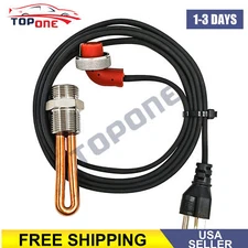 Fits Ford Powerstroke F250 F350 Excursion 3500069 Engine Block Heater 1000W 120V