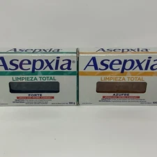 ASEPXIA Azufre & Forte Limpieza Total 100g Acne Fighting Soap Original Formula
