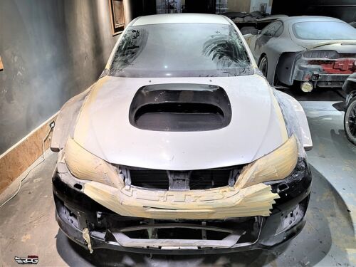 RPG Carbon Icon Hood Scoop Insert for 08-14 Subaru Impreza WRX STi GR GV 13 12 - Picture 3 of 18