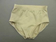 Capezio Size M Womens Beige High Waist Shaping Bottom 3M