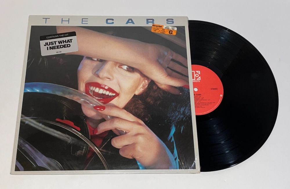 The Cars 1978 Vinyl LP VG+ Shrink Hype Sticker New Wave Pop Rock