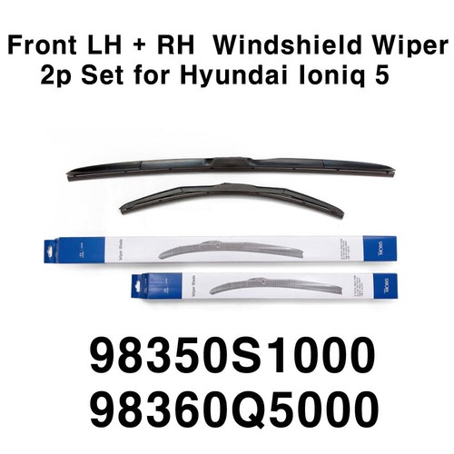 NEW OEM Windshield Wiper Blade Front Left + Right 2pcs for Hyundai IONIQ 5 2022+ eBay