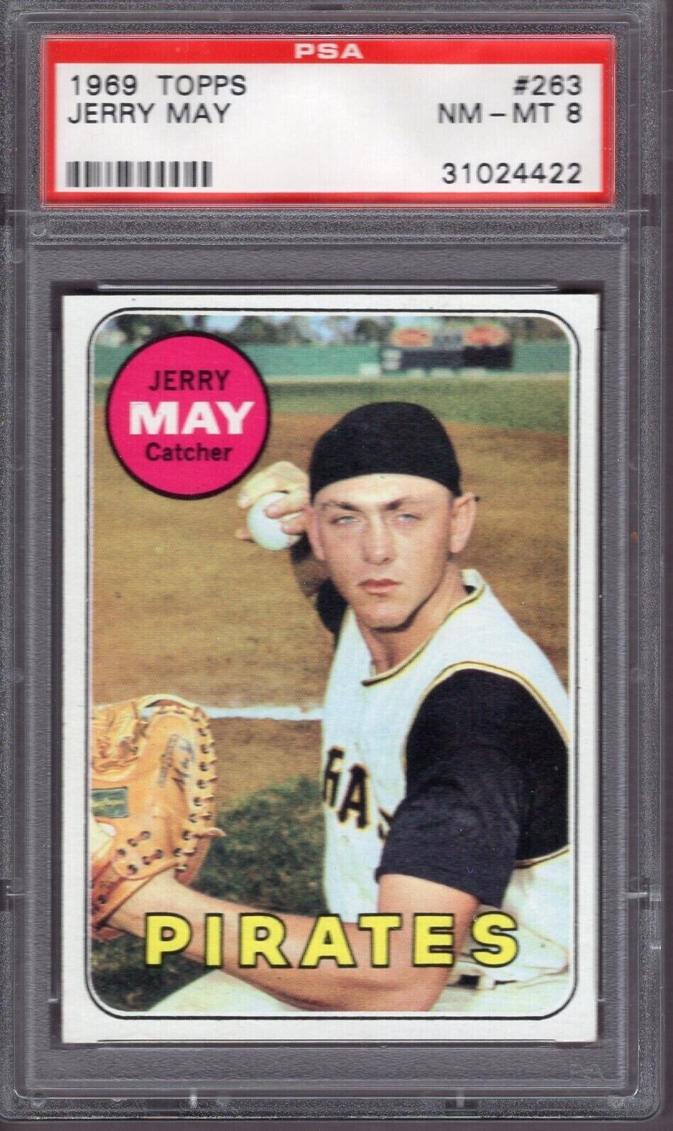 1969 Topps TOPPS #263 Jerry May front