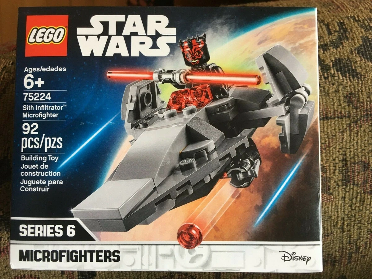 Lego star wars sith sale infiltrator microfighter 75224