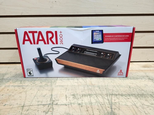 Atari 2600+ Plus Gaming Console Includes 10 in 1 Game Cartridge of Classic  
