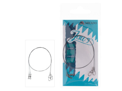 NEW Mikado Jaws Tungsten Leader LIGHT 2pcs High durability