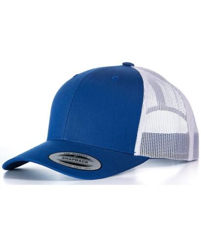 Flexfit by Yupoong Unisex Retro Mesh Back Curved Peak Trucker Baseball Cap(6606) - Picture 12 of 21
