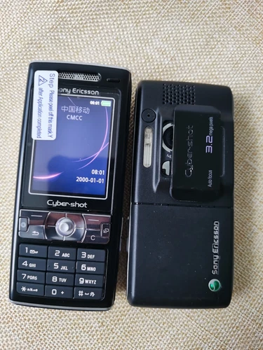 Original Sony Ericsson K790 K800 Black Unlocked Cellular Phone