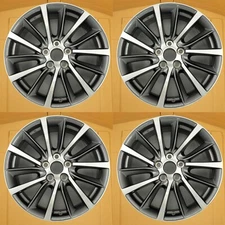 For Toyota Highlander OEM Design Wheel 18" 17-19 Machined Charcoal 4 PCS 75214