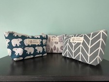 Multifuntional Canvas Makeup Toiletries Storage Bag